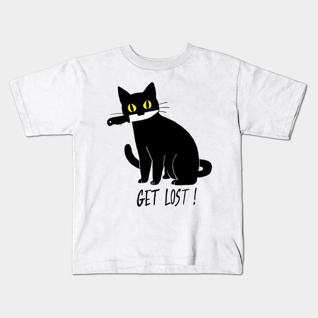 GET LOST! Kids T-Shirt by kookylove